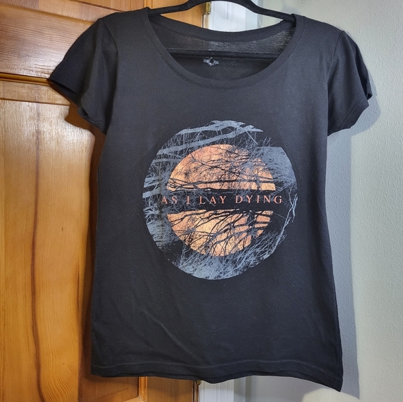 As I Lay Dying Metalcore Band Graphic Tee - Picture 1 of 6